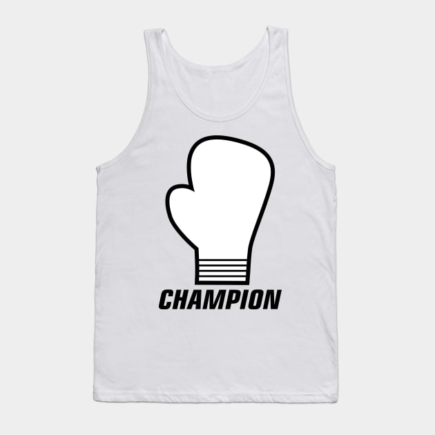 Athletic champion workout t shirt for athletes and sportspersons. Tank Top by Chandan